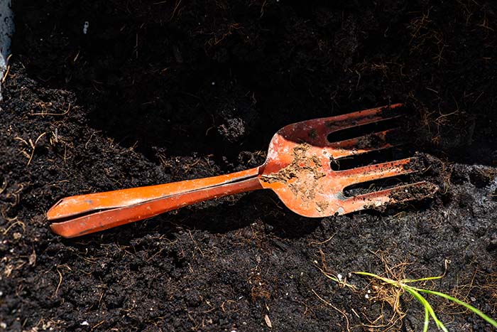 Jesensko pripravljene gredice